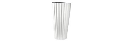 Maceta plástica blanca 16L