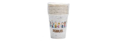 Vasos cartón Peanuts fiesta