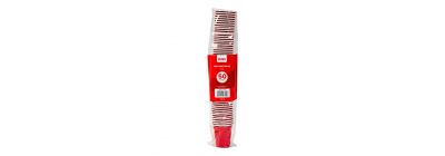 Vasos plásticos rojos 2 oz