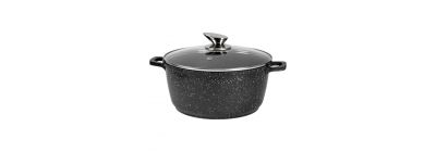 Olla inducción 24cm negro