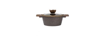 Olla inducción marrón 20 cm