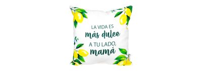 Almohada limones poliéster