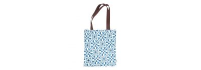 Bolso azulejo Santorini azul