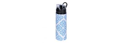 Botella Santorini aluminio azul