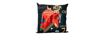 Almohada cristiana fondo negro