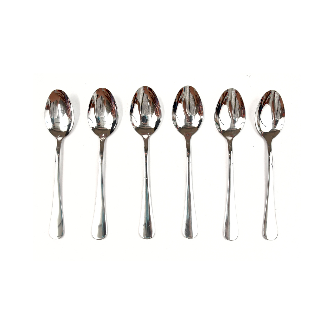 CUCHARA ACERO INOXIDABLE LISA 20CM UNIDAD