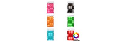 Bolsa papel puntos decorativa