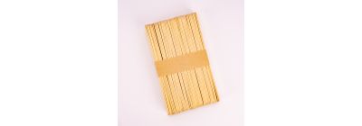 Paleta madera natural 15cm 50und beige