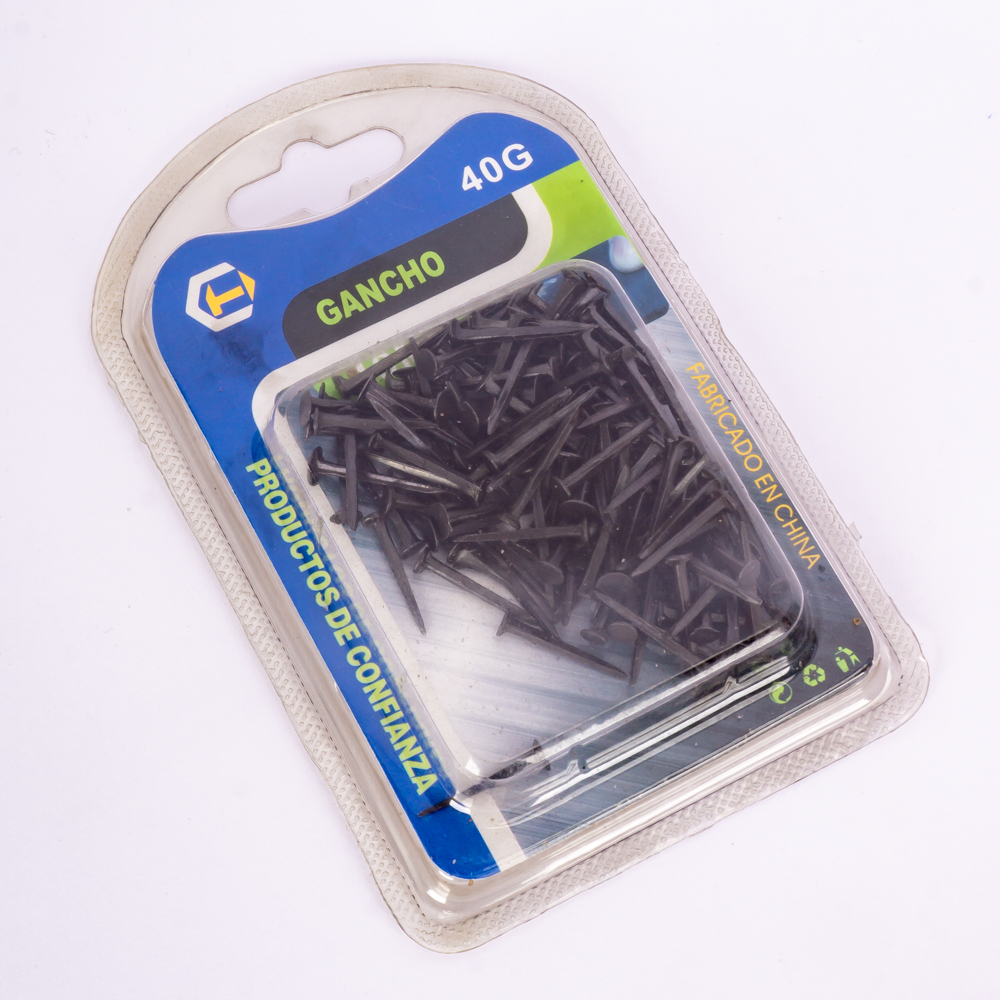 Clavo metálico 19mm 40g neg