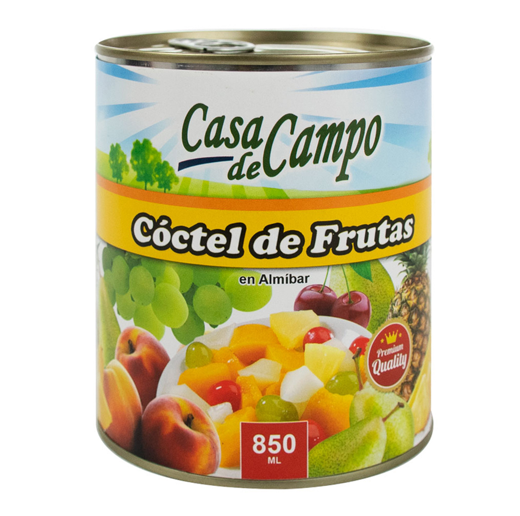 Coctel Casa de Campo frutas 850g