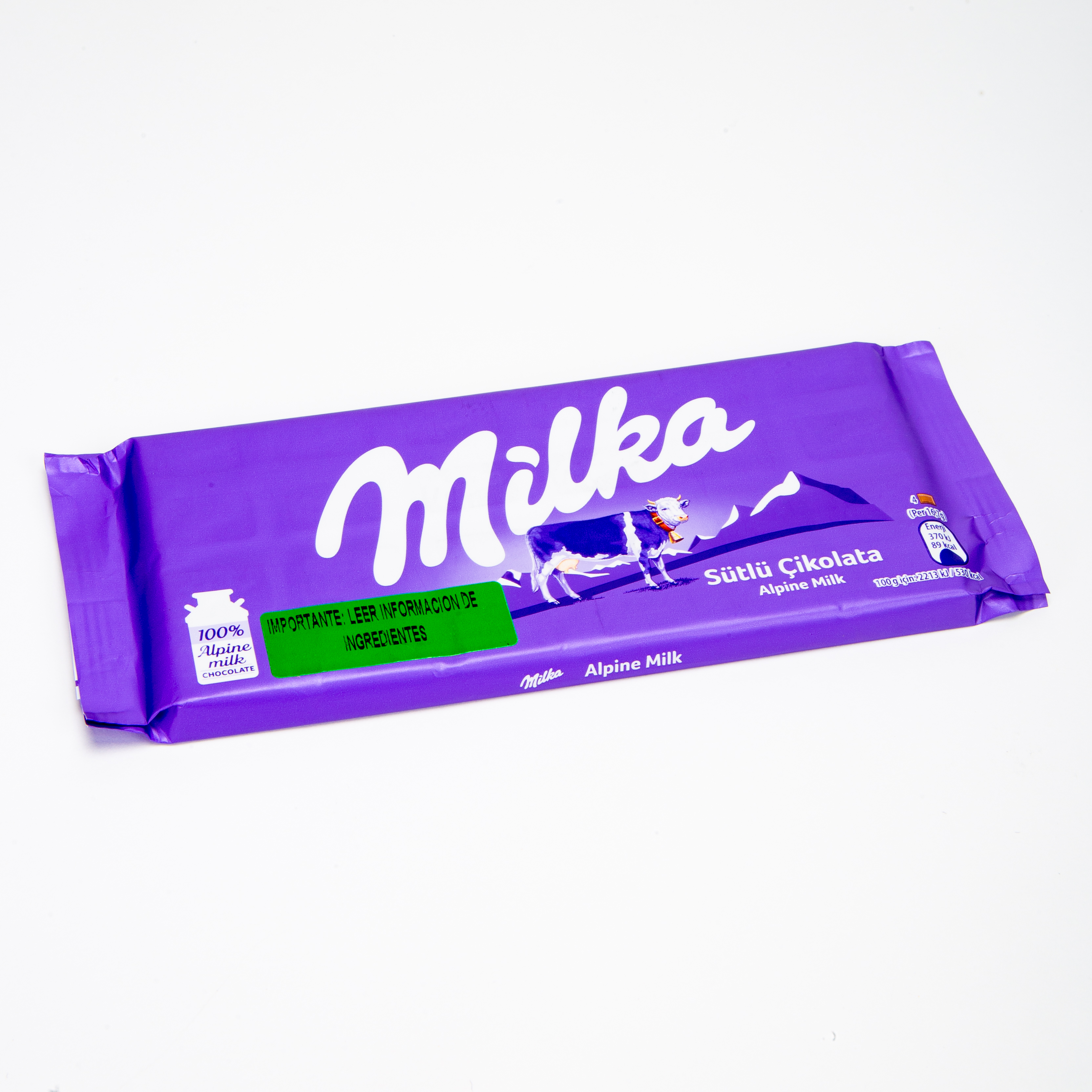 Chocolate Milka alpine milk 100g