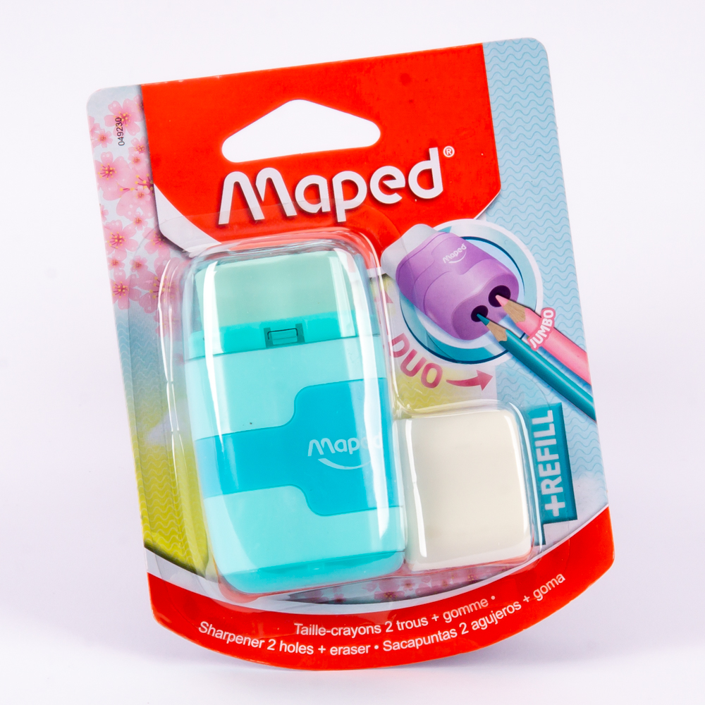 Sacapuntas Maped connect pastel