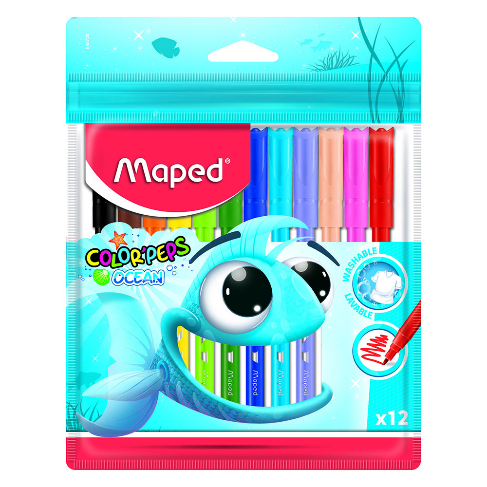 Marcadores color Maped ocean 12und
