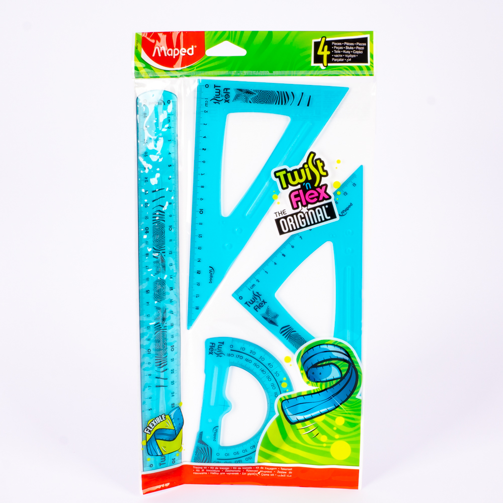 Juego geometría Maped flexible 30cm