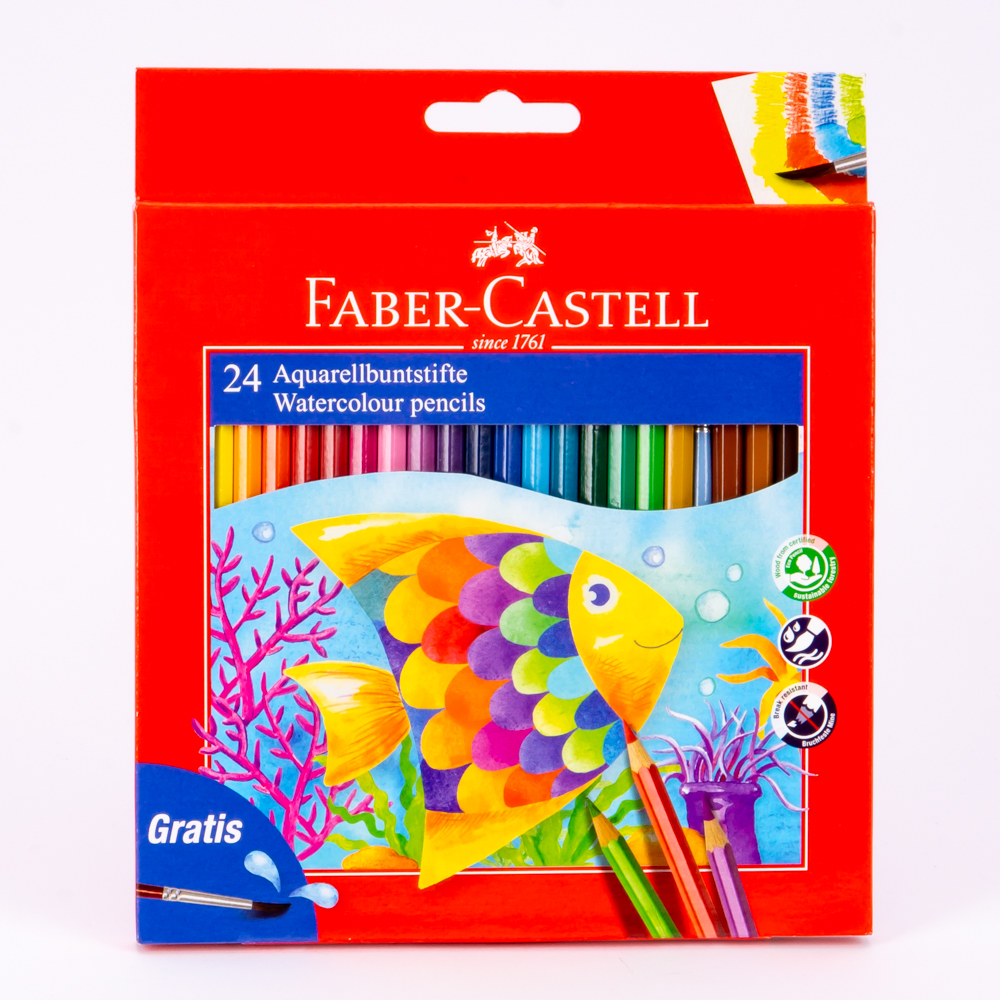 Lápices color acuarelable 24 colores
