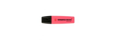Resaltador Stabilo cerezo rosa pastel