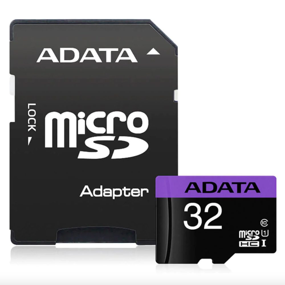 Memoria micro SD 32gb clase 10 adata ausdh32guicl10-ra1