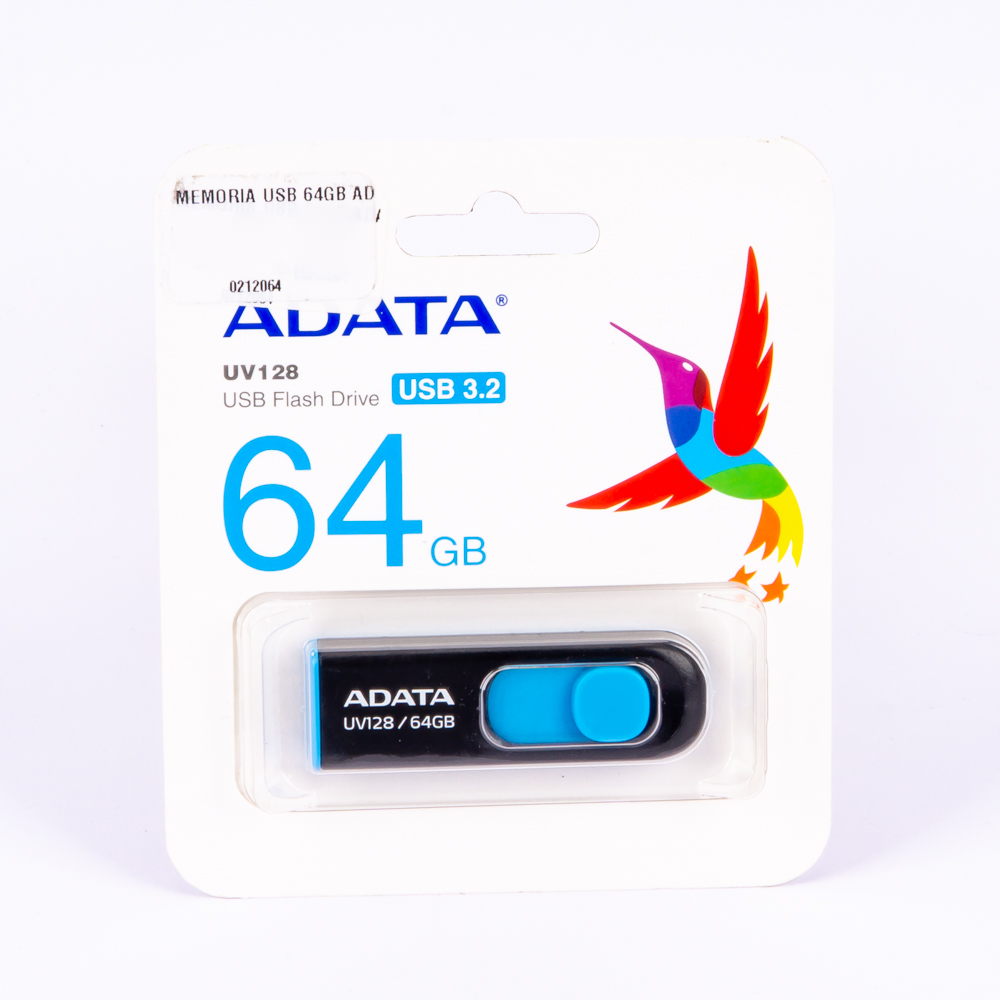 Memoria USB 64gb adata auv128-64g-rbe