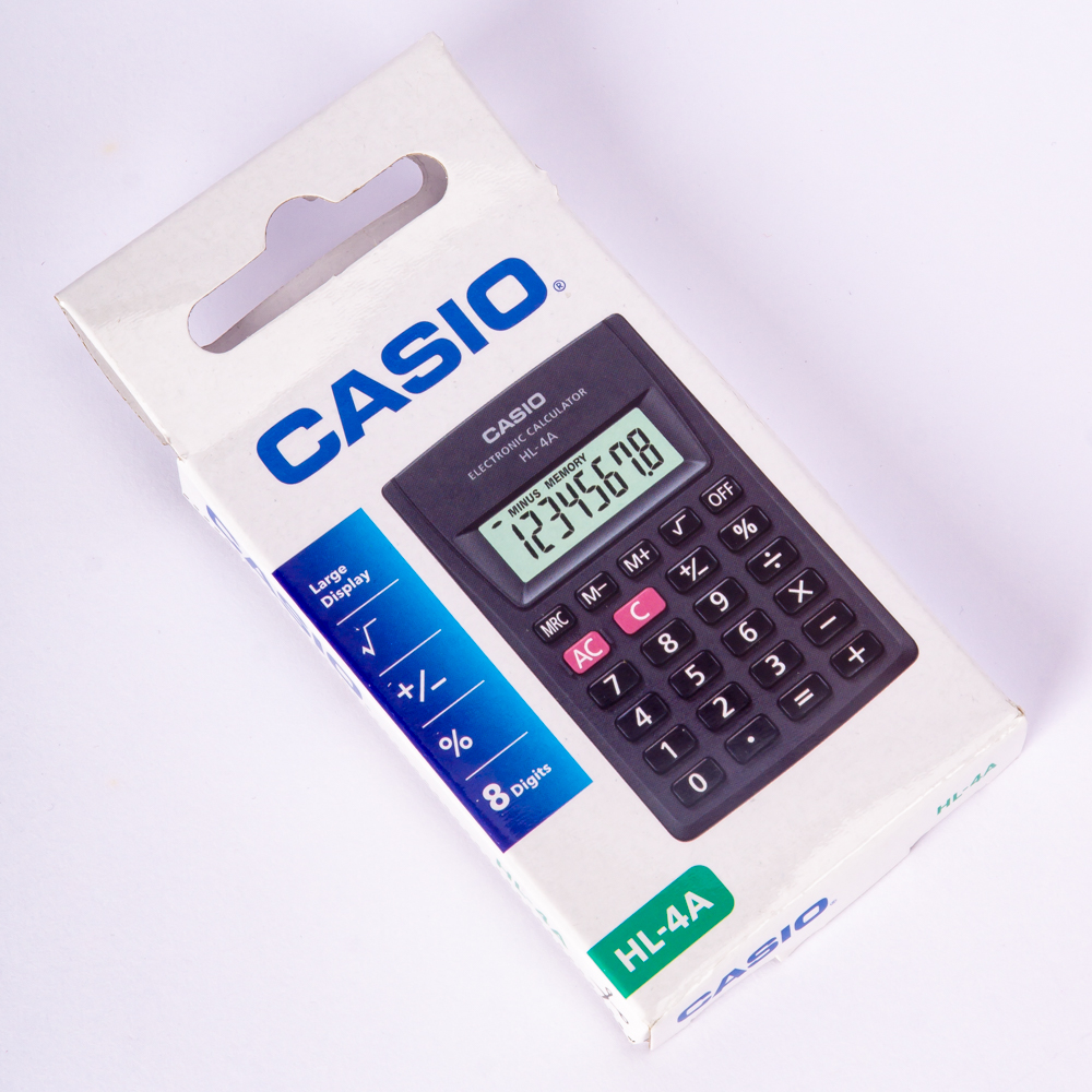 Calculadora Casio hl-4a-w