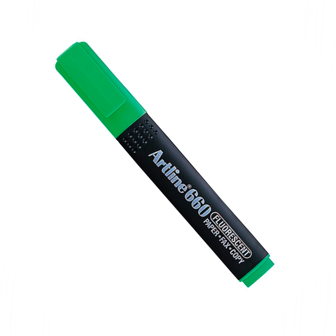 Resaltador Artline verde 660