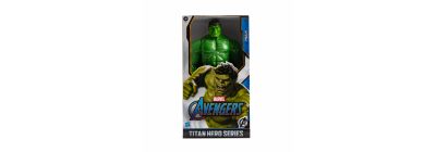 Muñeco plástico Titan Hero Hulk +4a verde