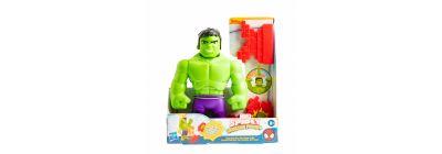 Figura plástica Hulk smash con movimiento y accesorios +3a