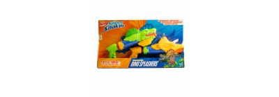 Pistola agua dino splashers 480ml 16oz +6a 2und multicolor