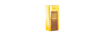 Colonia para hombre trillion 100ml dorado+marron