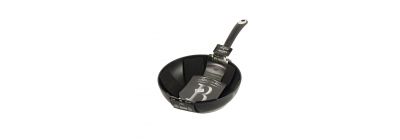 Sartén aluminio berlingar haus wok inducción 28cm negro