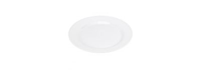 Plato melamina blanco 9pulg