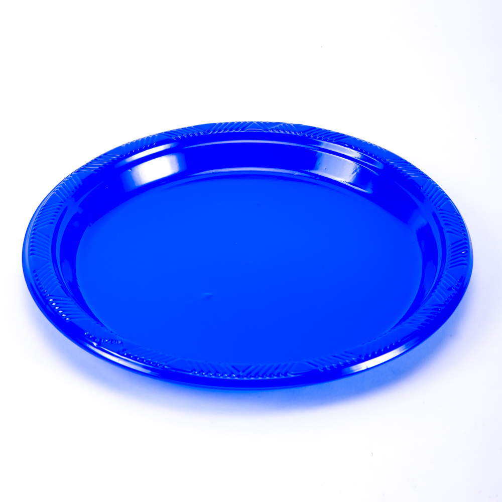 Plato Jappy 9pulg 8und azul