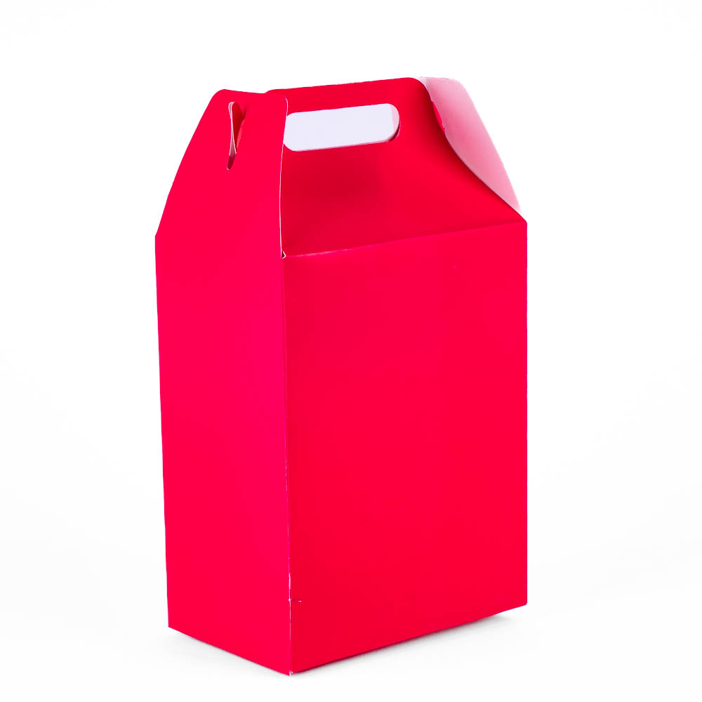 Caja cartón lisa 8und fucsia