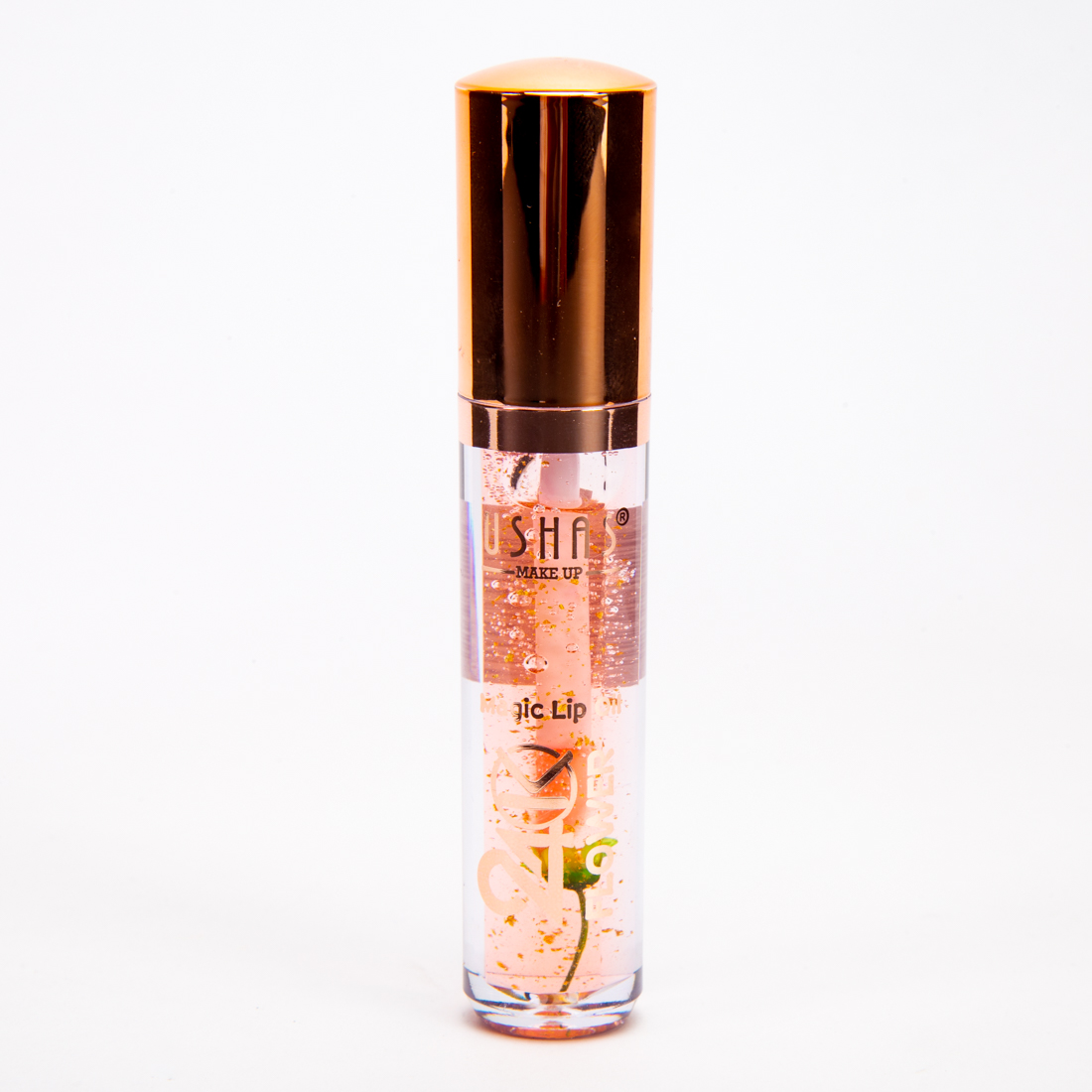 Brillo labial Ushas 24k transparente