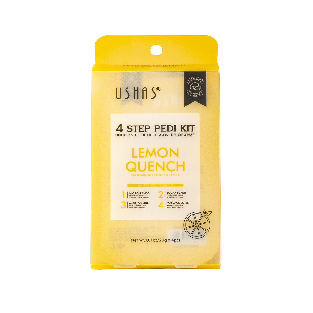 Kit para pedicure 4 pasos lemon quench