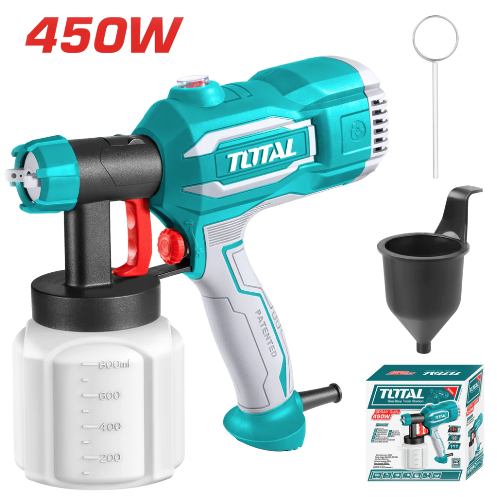 Pistola eléctrica pintar Total 450w