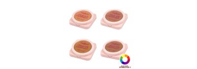 Polvo compacto brillante