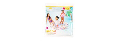 Piscina inflable estampada