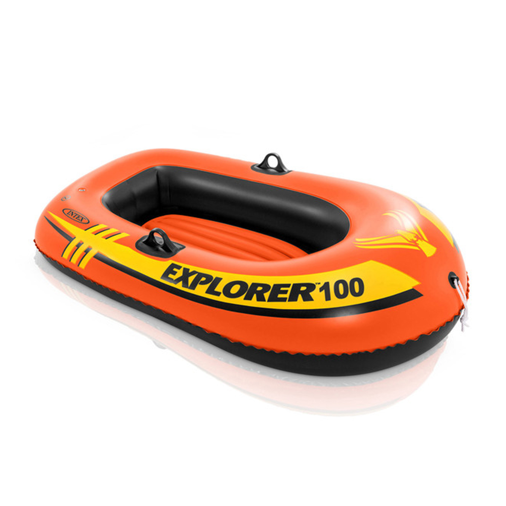 Bote plástico infable Explorer 100 1.47x84x36cm +6a