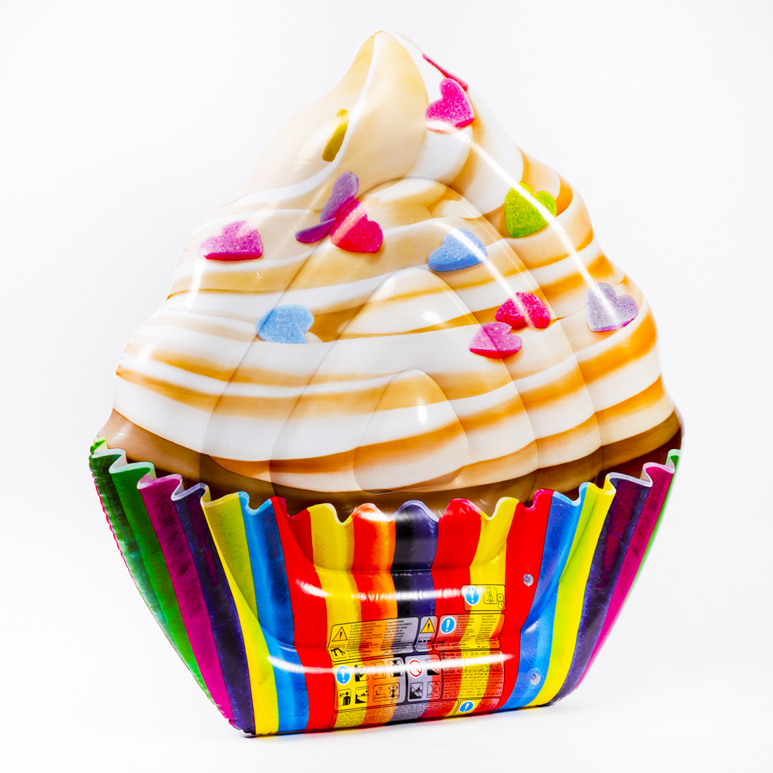 Flotador cupcake 56x53pulg