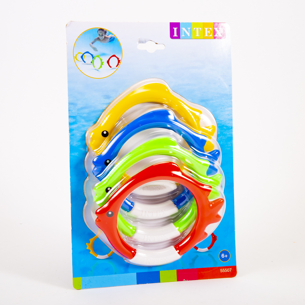 Juego anillos undibles agua 4und +6años