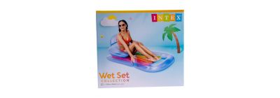 Sillón inflable multicolor