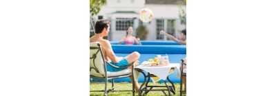 Piscina Easy Set celeste