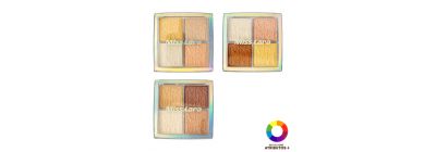 Paleta iluminadores 4 colores