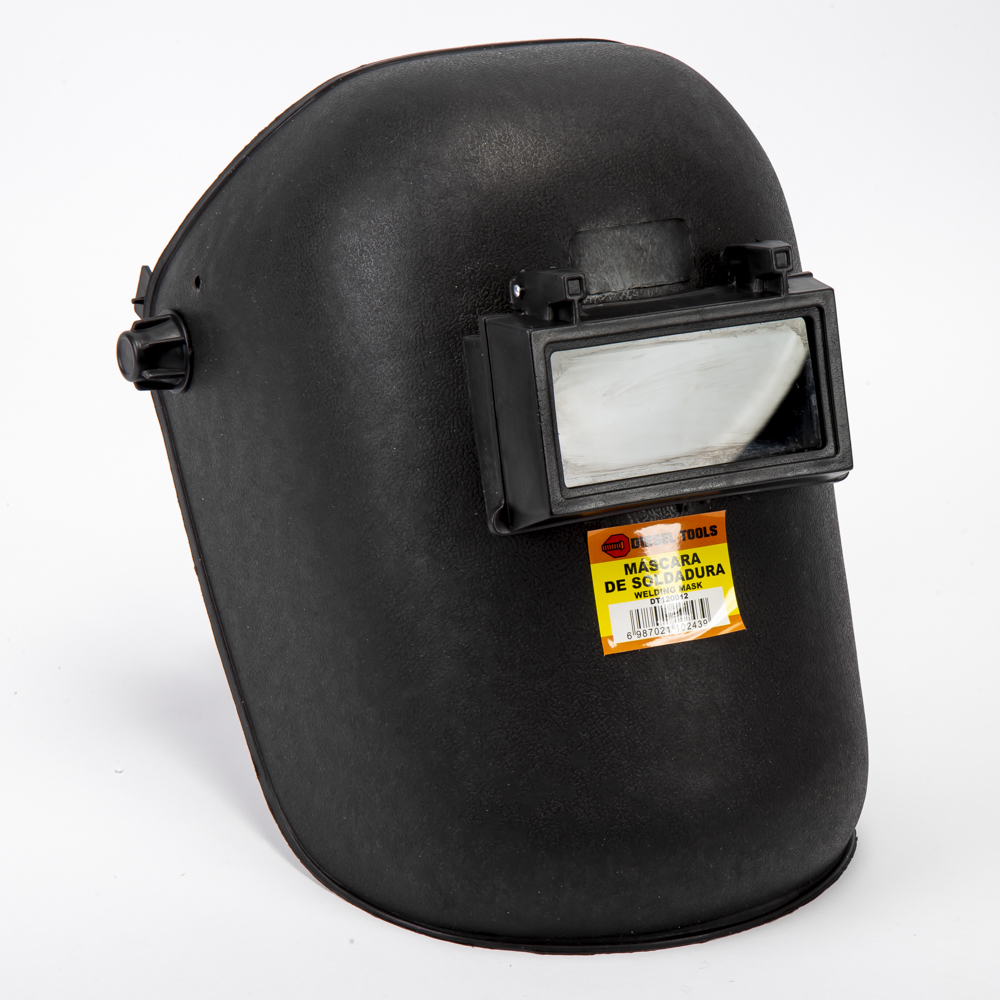 Máscara soldadura ajustable negra