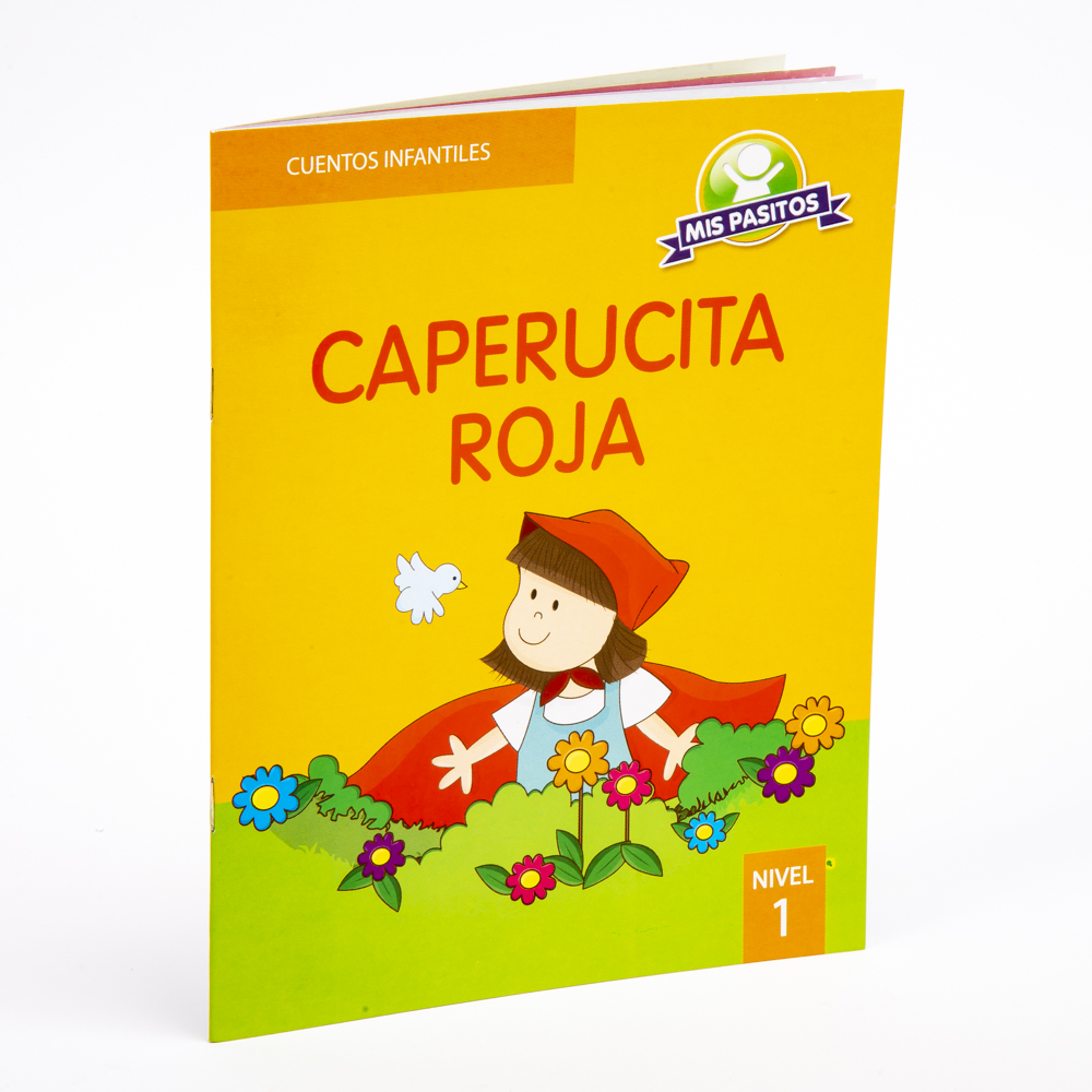 Libro de Cuentomis pasitos caperucita roja