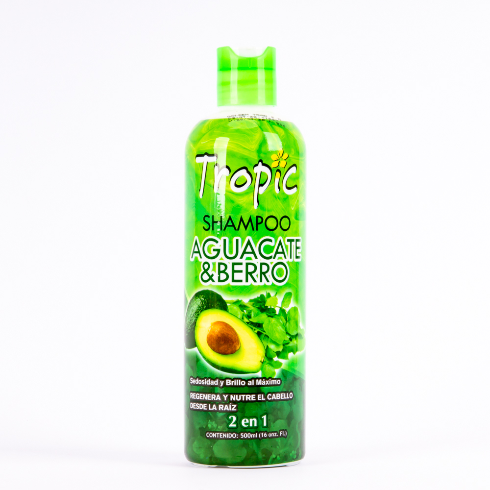 Shampoo J&J tropic 2-1 aguacate berro 500ml