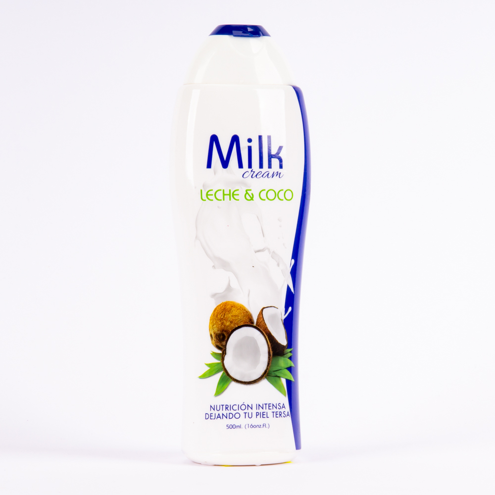 Crema J&J milk advance leche coco 500ml
