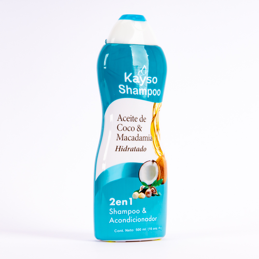 Shampoo J&J Kayso 2-1 aceite coco 500ml