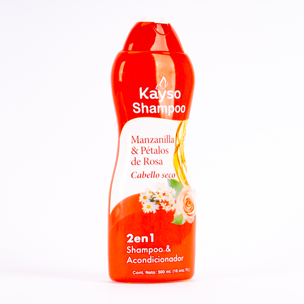 Shampoo J&J Kayso 2-1 manzani petal rosa 500ml