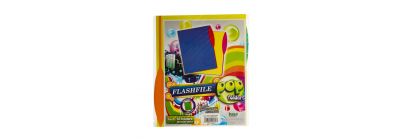 Folder isfile irasa flash pop carta colores vivos 10und